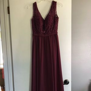 New, never worn bridesmaid dress. No alterations.